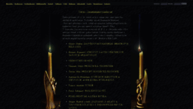 What Grimoar.cz website looked like in 2021 (4 years ago)