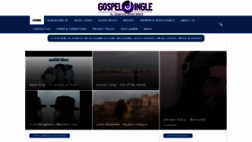What Gospeljingle.com website looked like in 2021 (2 years ago)