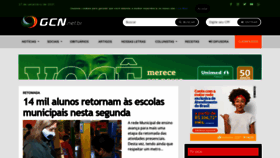 What Gcn.net.br website looked like in 2021 (2 years ago)
