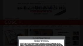 What Gosc.pl website looked like in 2021 (2 years ago)