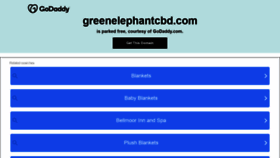What Greenelephantcbd.com website looked like in 2021 (2 years ago)