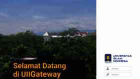What Gateway.uii.ac.id website looked like in 2021 (4 years ago)