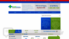What Grantpharmacy.com website looked like in 2021 (2 years ago)