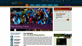 What Go2peru.com website looked like in 2021 (4 years ago)