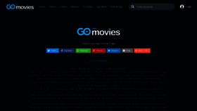 What Gomovies.gs website looked like in 2021 (2 years ago)