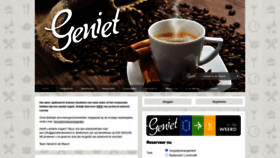 What Genietindeweerd.nl website looked like in 2021 (2 years ago)