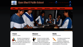 What Gyanbhartipublicschool.com website looked like in 2021 (2 years ago)