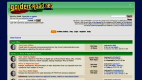 What Golden-road.net website looked like in 2021 (2 years ago)
