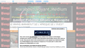 What Gambada.fr website looked like in 2021 (2 years ago)