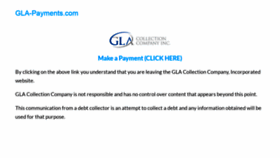 What Gla-payments.com website looked like in 2021 (2 years ago)