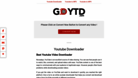What Goytd.com website looked like in 2021 (2 years ago)