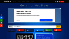What Genmirror.com website looked like in 2021 (2 years ago)