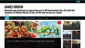 What Gamesorochi.com website looked like in 2021 (2 years ago)