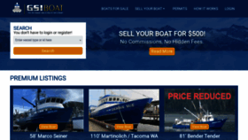 What Gsiboat.com website looked like in 2021 (2 years ago)