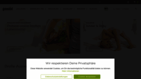 What Greenist.de website looked like in 2021 (2 years ago)