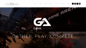What Game-arena.co website looked like in 2021 (2 years ago)