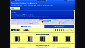 What Generatorkodowkreskowych.pl website looked like in 2021 (2 years ago)
