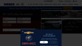 What Georgeweberchevy.com website looked like in 2021 (2 years ago)