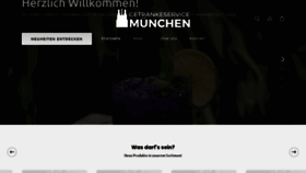 What Getraenkeservice-muenchen.com website looked like in 2021 (2 years ago)