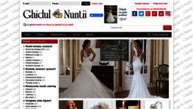 What Ghidul-nuntii.ro website looked like in 2021 (2 years ago)