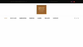 What Grandhotelbariloche.com website looked like in 2021 (2 years ago)
