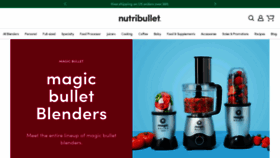 What Getmagicbullet.com website looked like in 2021 (2 years ago)