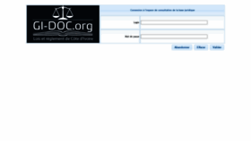 What Gi-doc.org website looked like in 2021 (2 years ago)