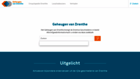 What Geheugenvandrenthe.nl website looked like in 2021 (2 years ago)