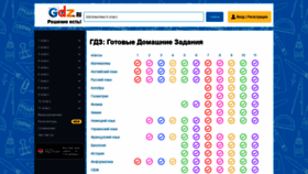 What Gdz.ru website looked like in 2021 (2 years ago)