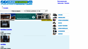 What Granocasion.es website looked like in 2021 (2 years ago)