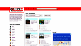 What Gojogos.com website looked like in 2021 (2 years ago)