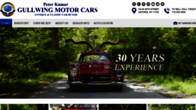 What Gullwingmotorcars.com website looked like in 2021 (2 years ago)