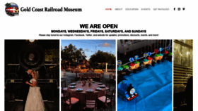 What Goldcoastrailroadmuseum.org website looked like in 2021 (2 years ago)