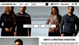 What Glenmuir.com website looked like in 2021 (3 years ago)