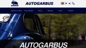 What Garbus.lt website looked like in 2021 (2 years ago)