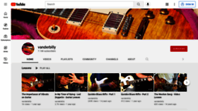What Guitargeek.com website looked like in 2021 (2 years ago)