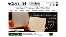 What Giftsin24.com website looked like in 2021 (2 years ago)