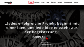 What Geoplangmbh.de website looked like in 2021 (2 years ago)