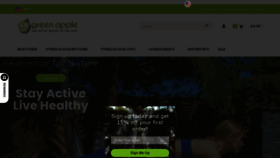 What Greenappleactive.com website looked like in 2021 (2 years ago)