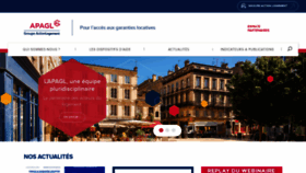 What Grl.fr website looked like in 2021 (2 years ago)