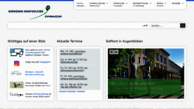 What Gemont.de website looked like in 2021 (3 years ago)