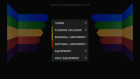What Gsafloridabaseball.com website looked like in 2021 (2 years ago)
