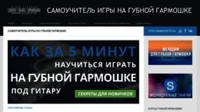 What Garmoshka-samouchitel.ru website looked like in 2021 (2 years ago)
