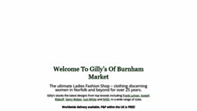 What Gillysofburnhammarket.co.uk website looked like in 2021 (2 years ago)