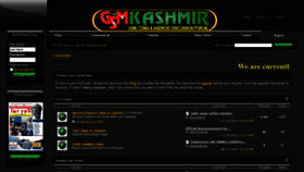What Gsmkashmir.com website looked like in 2021 (2 years ago)
