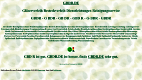 What Gbdr.de website looked like in 2021 (2 years ago)