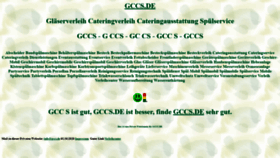 What Gccs.de website looked like in 2021 (2 years ago)