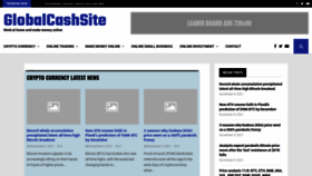 What Globalcashsite.com website looked like in 2021 (2 years ago)