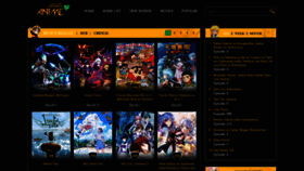 What Gogoanime.space website looked like in 2021 (2 years ago)