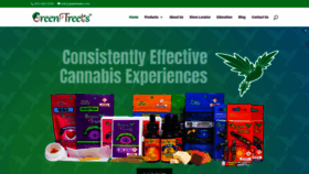 What Greentreets.com website looked like in 2021 (2 years ago)